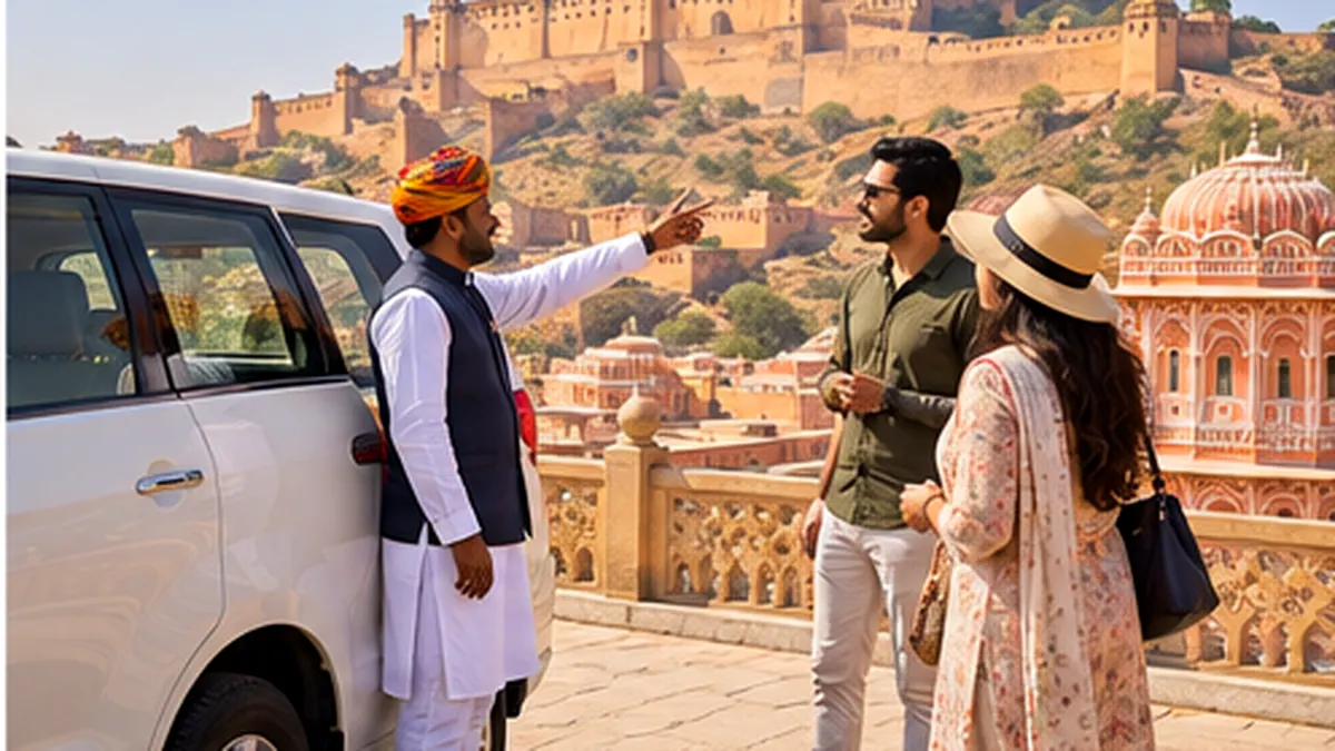 Jaipur local taxi booking from Vega Tours